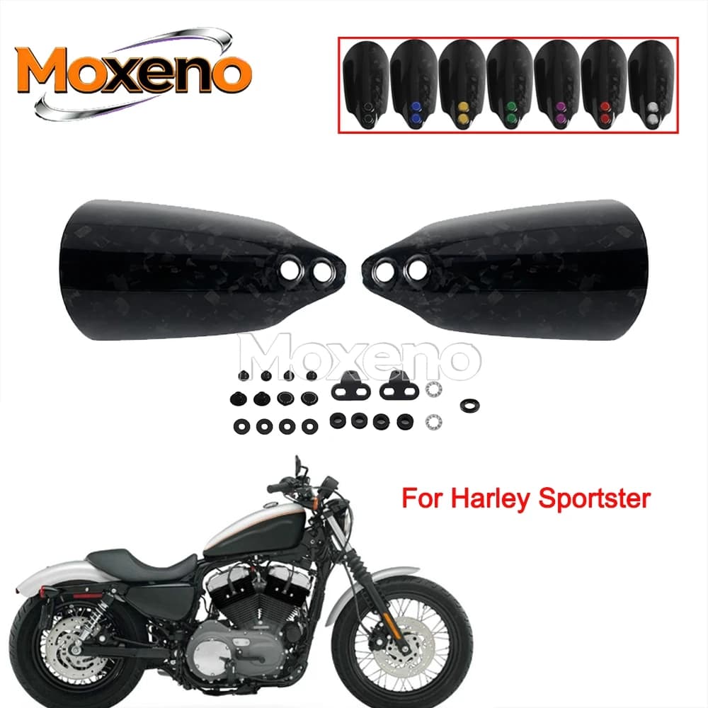 Sportster Protezione per le mani Maniglie per moto Paramani Copertura scudo per Harley Nightster XL1200N Roadster XL1200CX XL1200 V 2002+