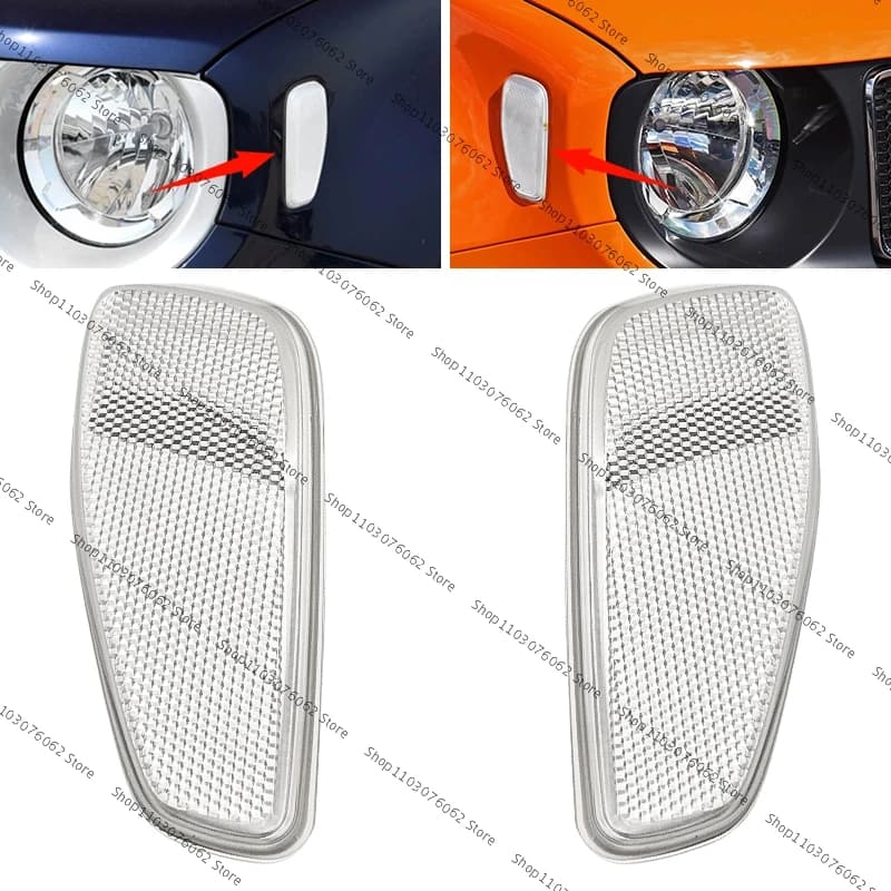 Per Jeep Renegade 2016 2017 2018 2019 2021 Lampada angolare anteriore Parafango anteriore Luce laterale Riflettori Luce laterale 53390025 53390026