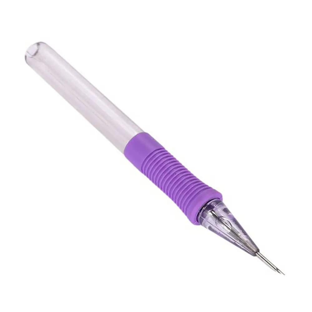 Crafts Convenient Cross-Stitch Needle Weaving Punch Embroidery Pen Threader Sewing Accessories Embroidery Tool
