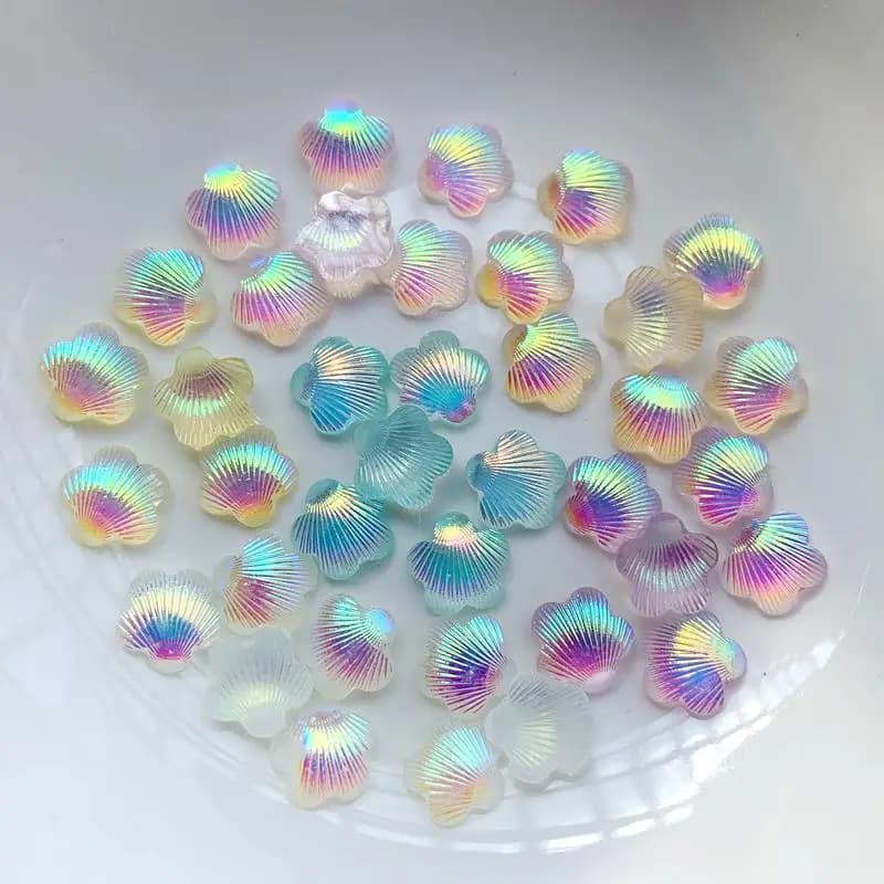 Decorazione per matrimoni con strass in resina a forma di fiore da 10 mm, decorazione per nail art in cristallo, scrapbooking, 100 pezzi/lotto