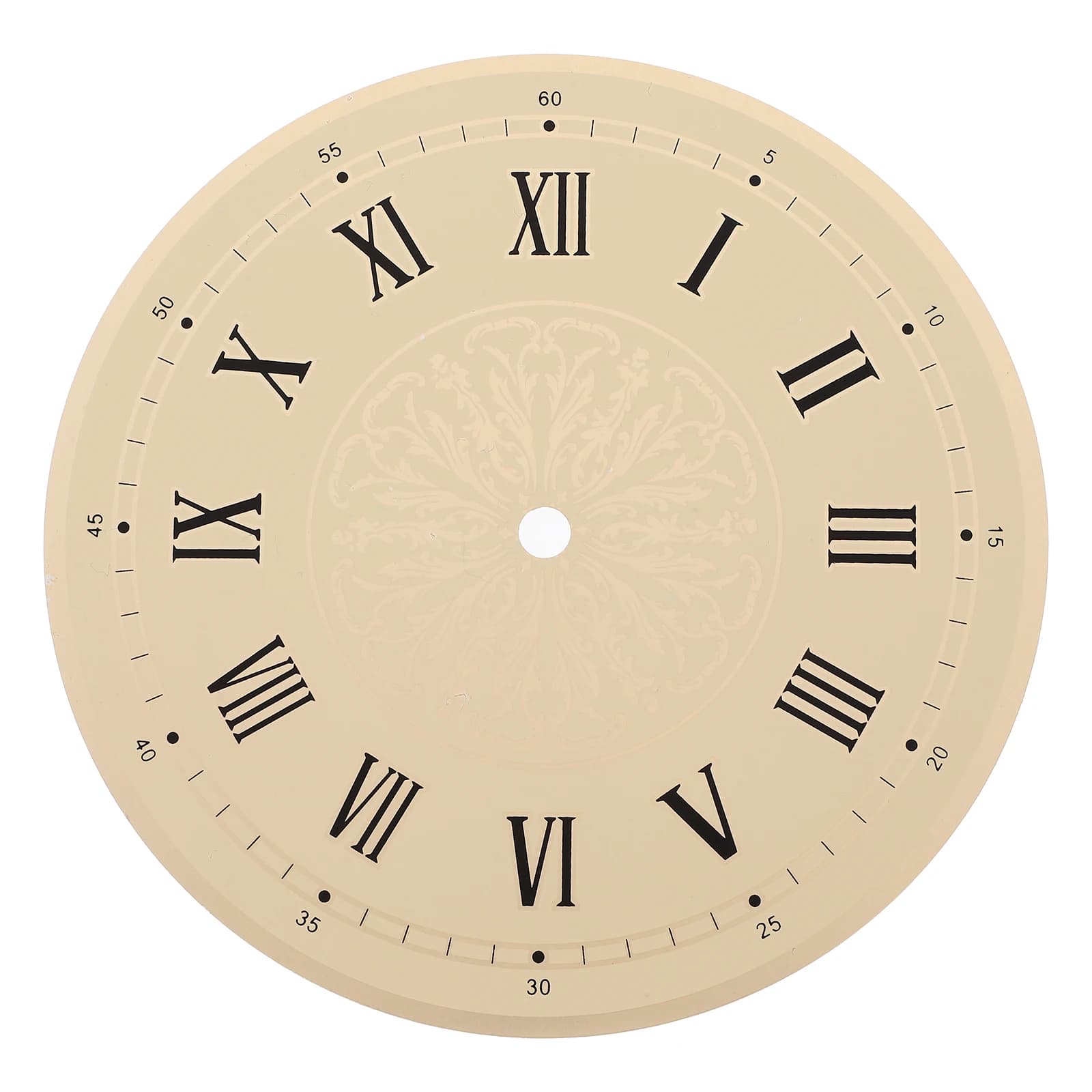 6.8 inch Round Iron Replacement Wall dial with Roman Numerals DIY watch for the bedroom Living room Decor Iron dial watch