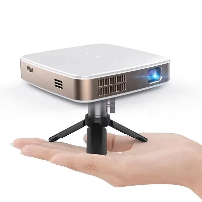 4K 3D DLP Smart Projector 1080P WiFi Android Portable Mini Video Beamer for Home Theater Pocket Mobile Cinema