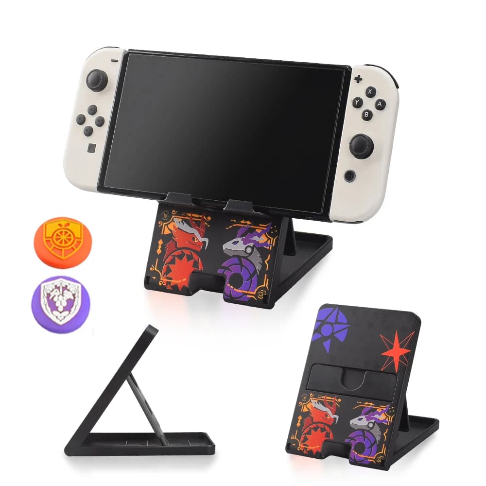 Per Nintendo Switch Supporto da gioco compatto Supporto regolabile Supporto per telaio da gioco Base Supporto per base per Switch Lite/Oled