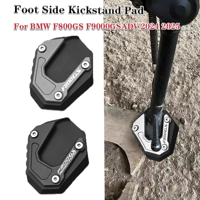 Per BMW F800GS F900GSADV F900GS ADVENTURE 2024 2025 Moto Cavalletto Estensione Piede Cavalletto Laterale Ingranditore Piastra Pad