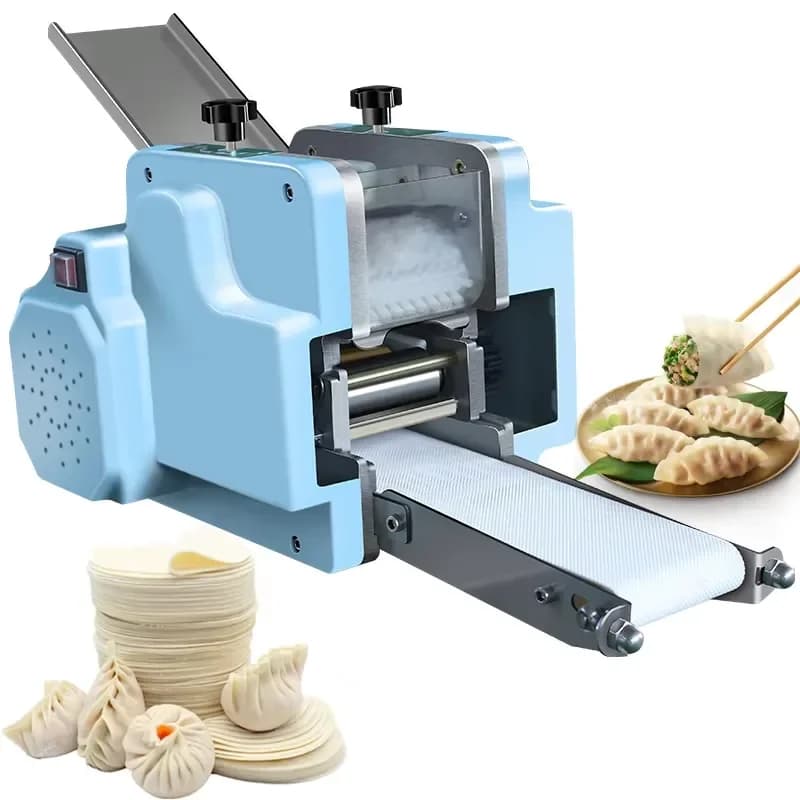 2026 Latest 110V 120V Wonton Dumpling Wrapper Machine Pasta Maker Dough Rolling Machine Noodle Press Food Processor Kitchen
