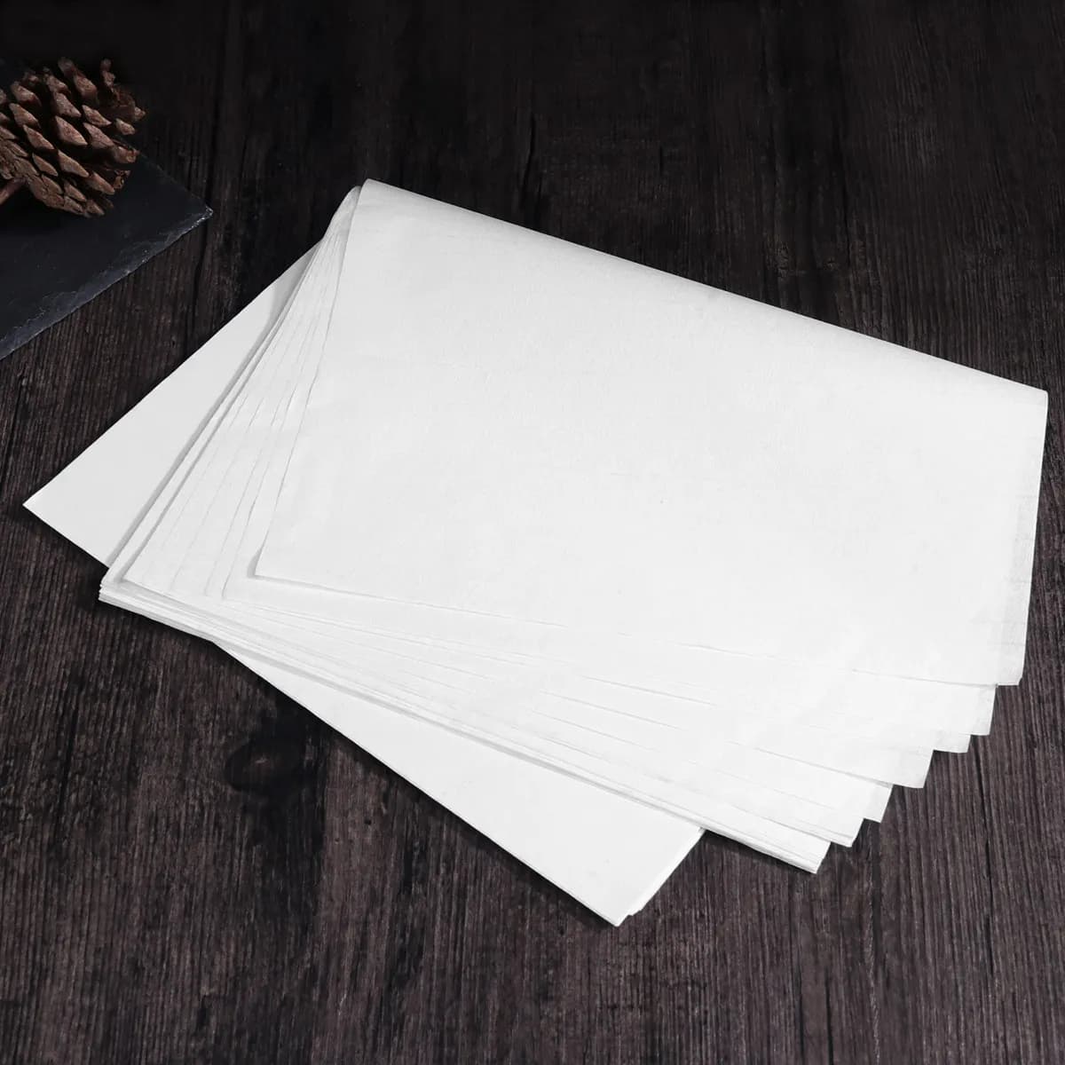 50 Fogli di Carta di Riso A8 per Calligrafia Cinese, Scrittura a Pennello, Pittura con Inchiostro Sumi, Pratica di Acquerello e Diffusione dell'Inchiostro