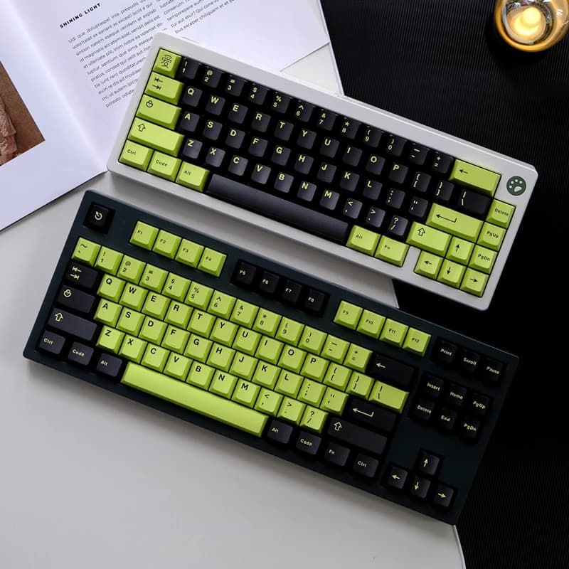 253 tasti/set Aifei Icon GMK Toxic Keycaps ABS Double Shot Key Cap Cherry Profilo Keycap per 61 64 68 84 87 96 980 104