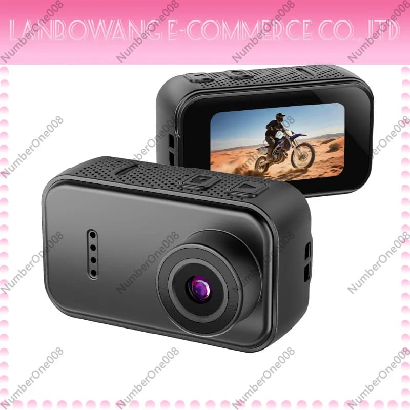 Mini Telecamera a Clip per Visione in Prima Persona, Videocamera Portatile per Vlog all'Aperto, Registrazione di Animali Domestici e Sport