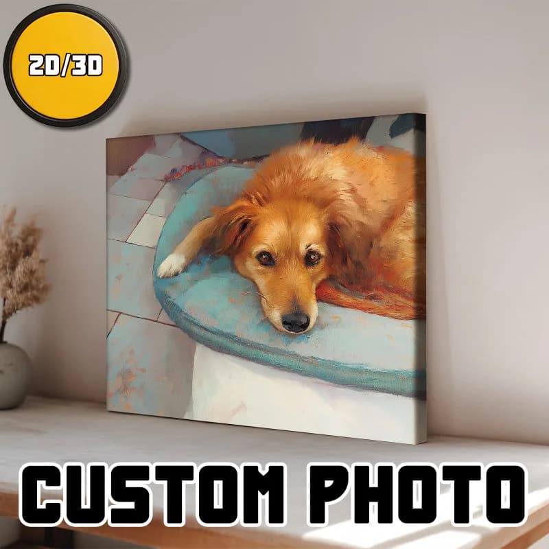 Personalized Custom Canvas Prints of Family and Loved Ones Photos, Bright Printed Images, Precious Moments, Beautiful Wall Art, Poster Frames for Holidays and World Cup Commemorations