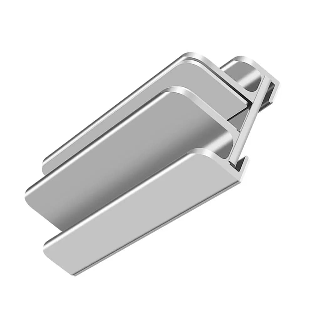 Supporto Verticale per Laptop a 3 Slot, Supporto da Scrivania in Lega di Alluminio per Laptop, Tablet e Telefono, Base Regolabile con Chiave Esagonale per Dispositivi Multipli