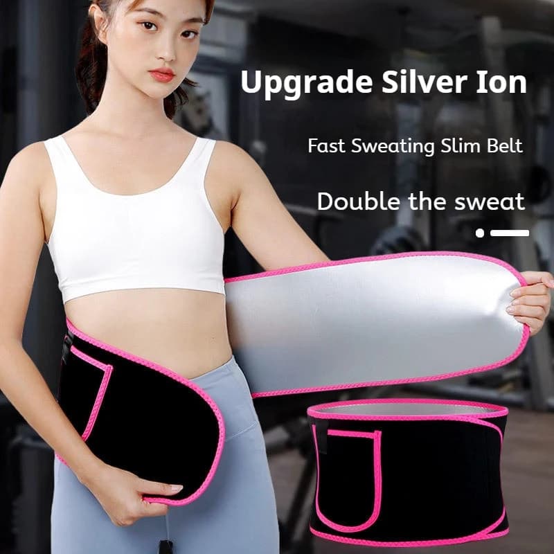 Waist Trainer Slimming Belt Male Gym Fitness Belt Control Corset Sweat Weight Loss Woman Body Shaper Weight Loss