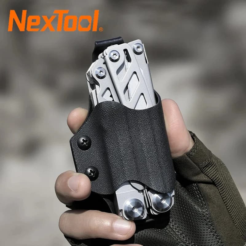 Nextool Flagship Pro Multitool con fodero Kydex 16 in 1 Pinza pieghevole multiutensile Forbici multiuso per coltelli tascabili portatili