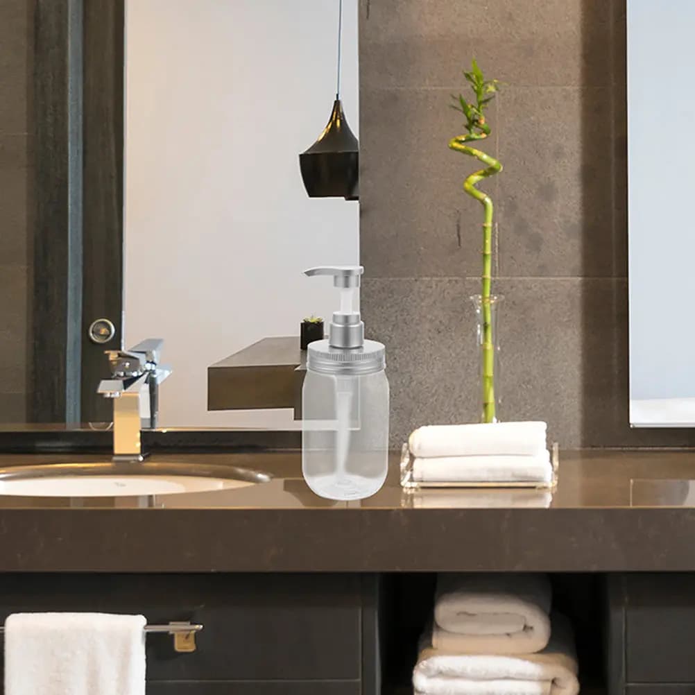 3 flaconi vuoti per shampoo, dispenser per lozione ricaricabili, flaconi con pompa, dimensioni da viaggio, portatili, per articoli da toeletta, lozione, sapone