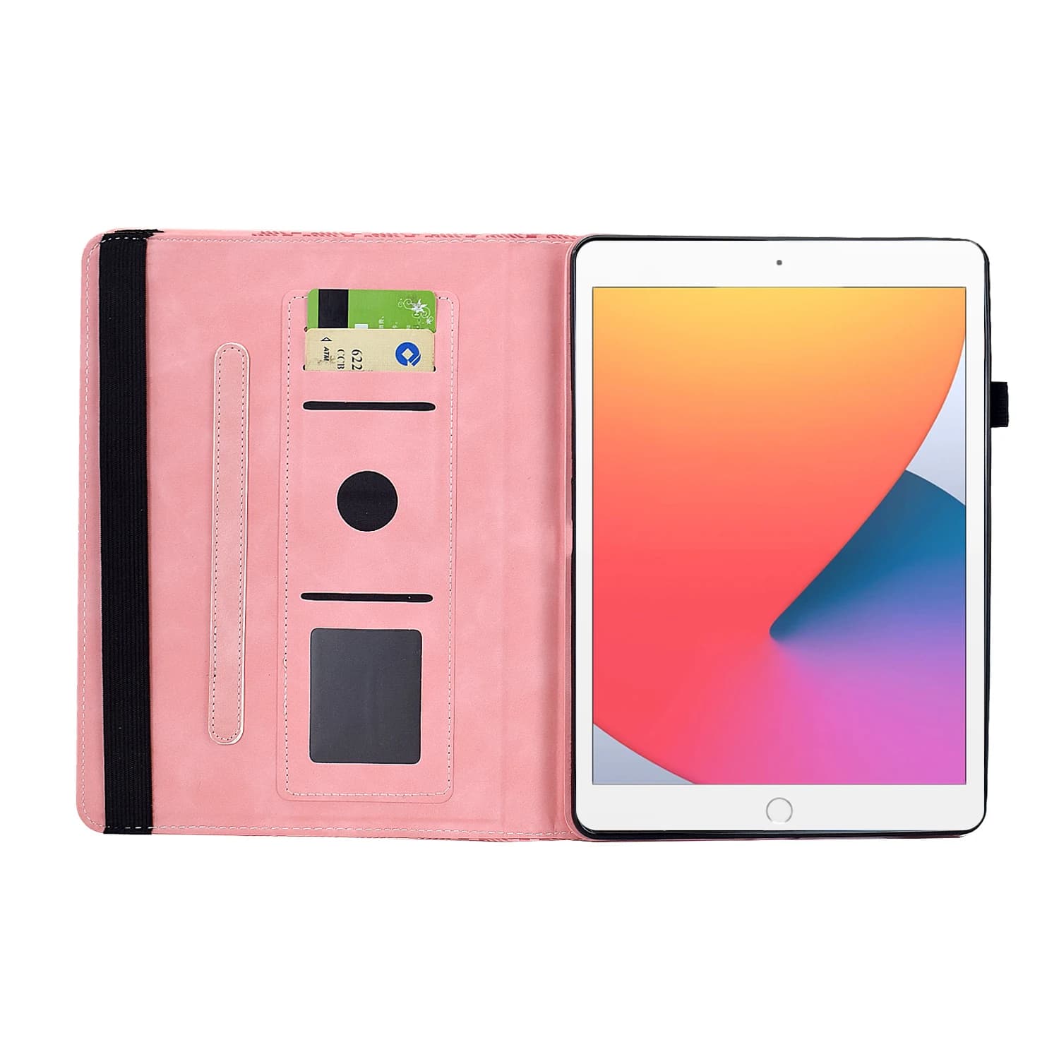 Tablet Case For iPad 10.2 (2020) / (2019) / Air 10.5 inch (2019) / Pro 10.5-inch (2017) Rotating Stand Building Block Imprinted