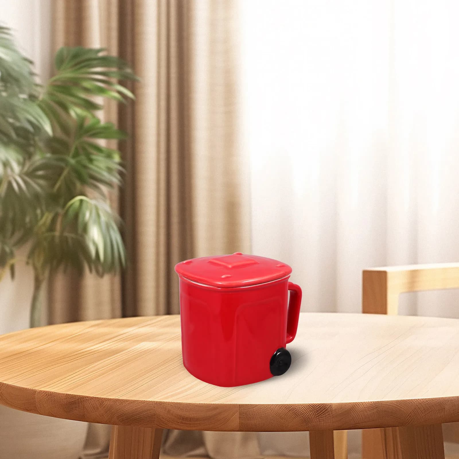 Creative Trash Can Ceramic Mug Unique Coffee Tea Cup Home Office Fun Novelty Water Cup Unusual Coffee Mugs Creative Mug