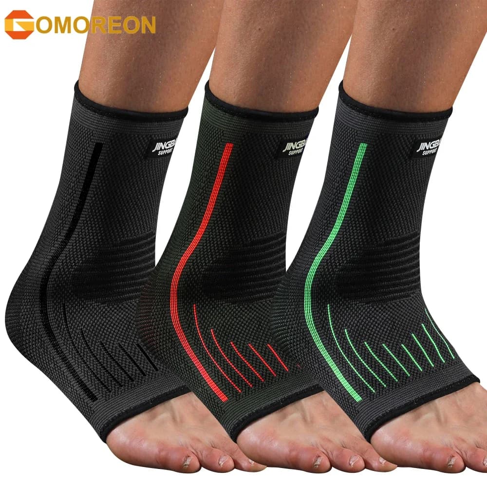Tutore di supporto per caviglia per donna uomo, supporto per arco e stabilizzatore per piedi, involucro elastico per fascite plantare, recupero di tendinite d'achille