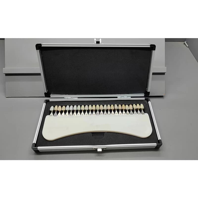 Guida Professionale per lo Sbiancamento Dentale con 24 Colori per la Gradazione del Sbiancamento dei Denti