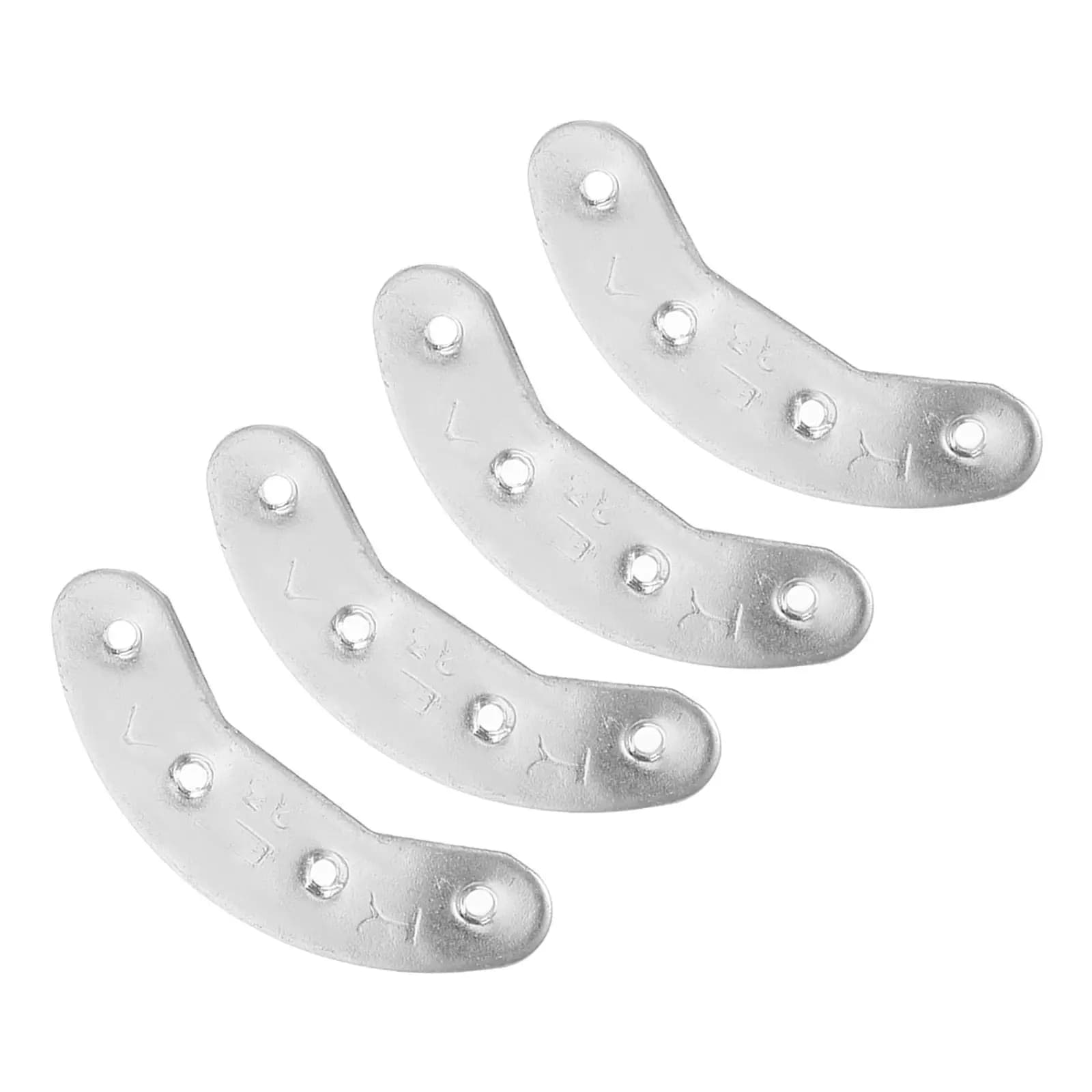 2 Paia di Protezioni in Metallo per Tacchi di Scarpe e Stivali da Uomo, Riparazione Suole, Protezione Antiusura, Facile Installazione Fai-da-Te, per Escursionismo e Camminata