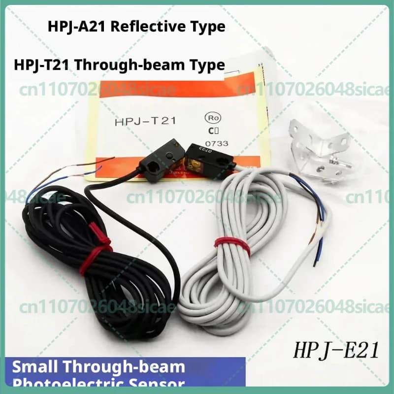 1-5 pezzi per sensore fotoelettrico a fascio riflettente diffuso HPJ-A21 HPJ-T21 HPJ-E21 HPJ-R21 NPN/PNP