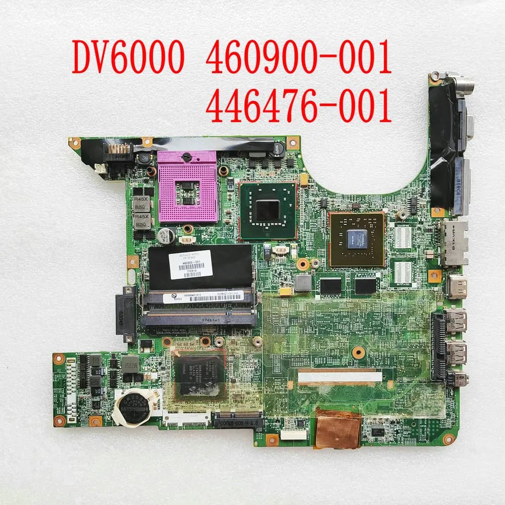 460900 -001 446476 -001 Per HP Pavilion DV6500 DV6871US Notebook DV6700 Scheda Madre Del Computer Portatile DA0AT3MB8F0 PM965 DDR2