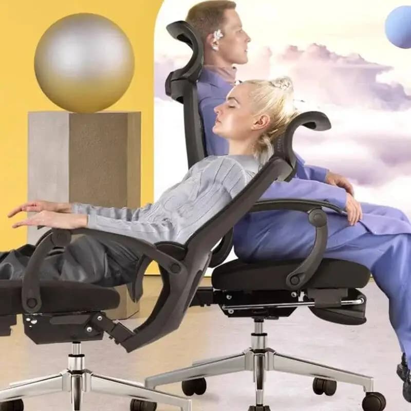 Poltrone rilassanti per ufficio Sedie ergonomiche girevoli per computer Sedie da ufficio per giochi Mobili per ufficio moderni regolabili Cadeiras LLOC