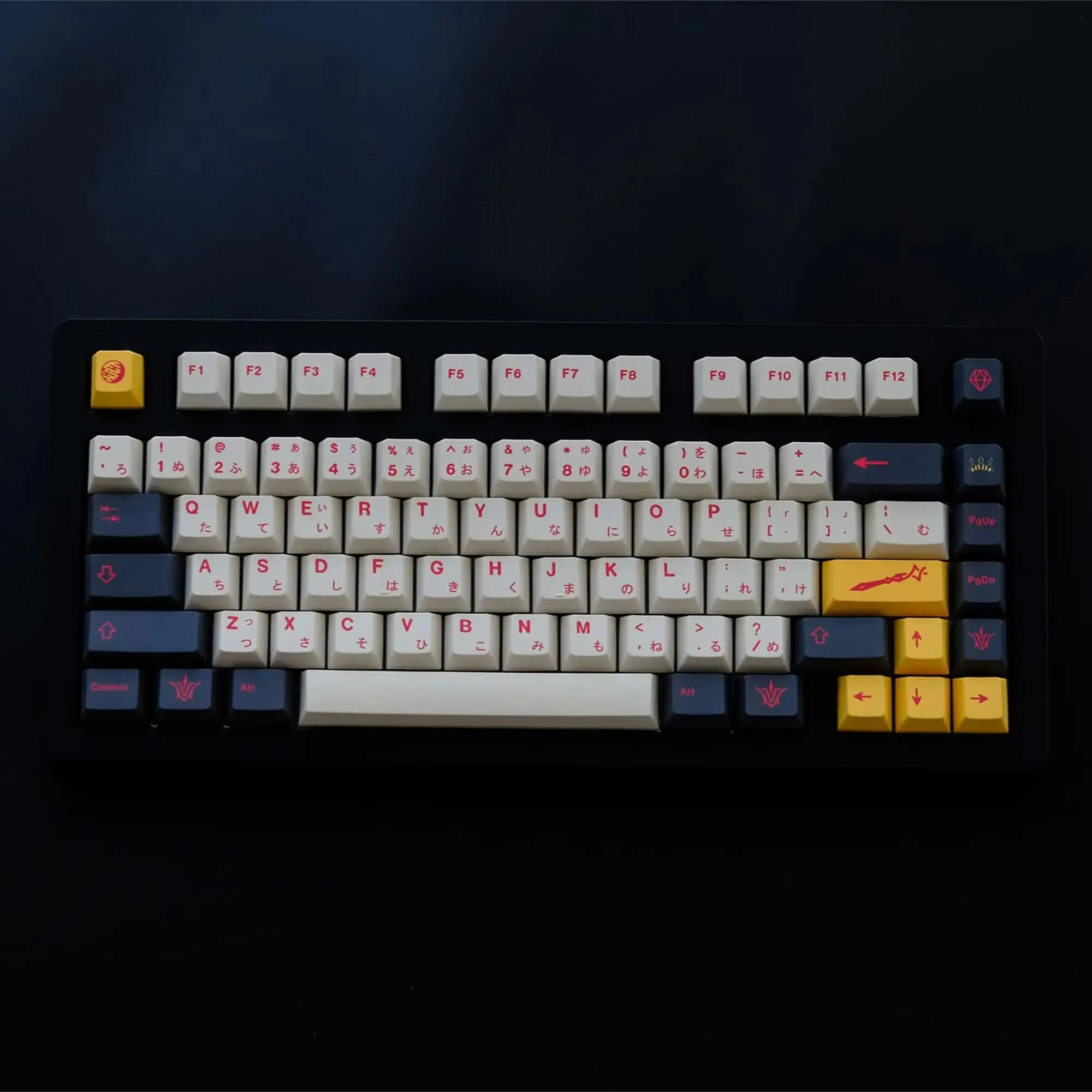 GMK Lshtar Keycaps 130 Keys PBT Material Keycaps Cherry Profile DYE-SUB For MX Switch Wooting Mechanical Keyboard Keycaps