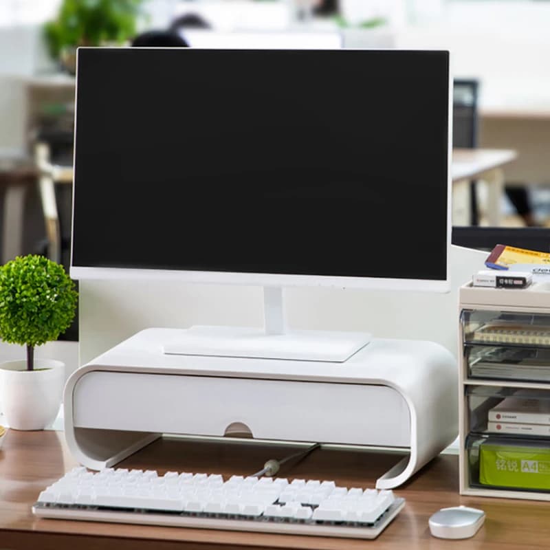 ABS ergonomic support for Laptop desk Organizer drawer bracket for document holders for office accessories at home table box