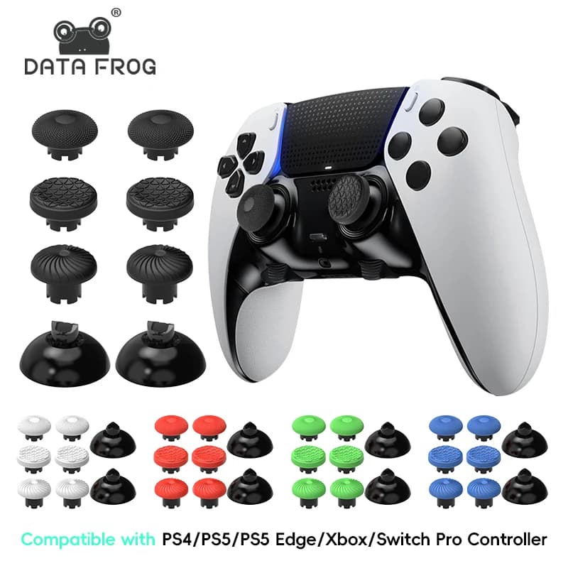 DATA FROG Per PS4 PS5 Edge Elite Controller di gioco Maniglia tappo bilanciere alto e basso per controller Xbox Sostituisci gli accessori