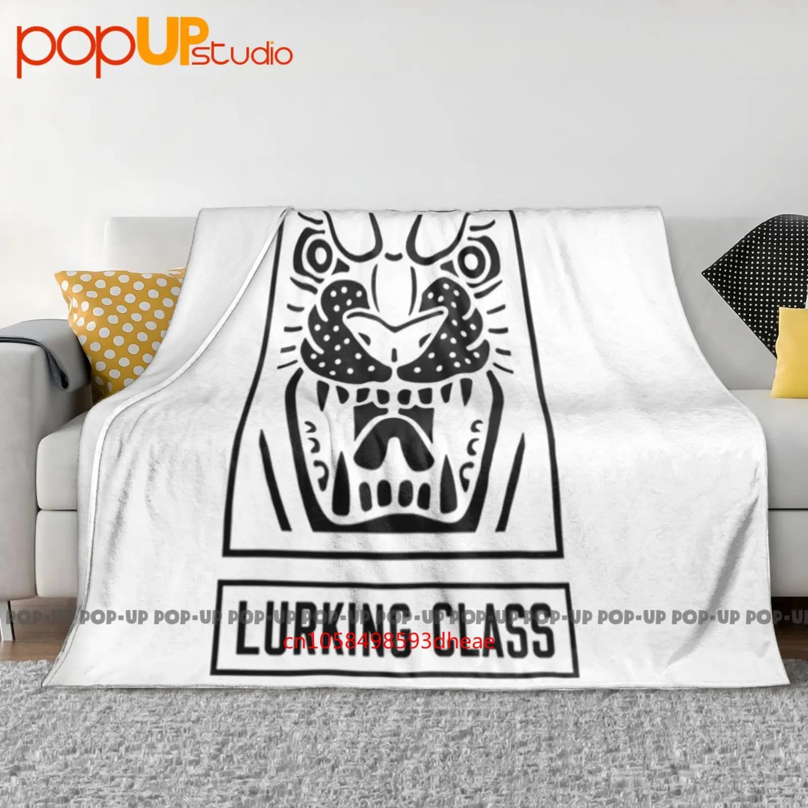Lurking Class By Sketchy Tank Coperta ultra morbida trapunta Copridivano invernale Copriletto
