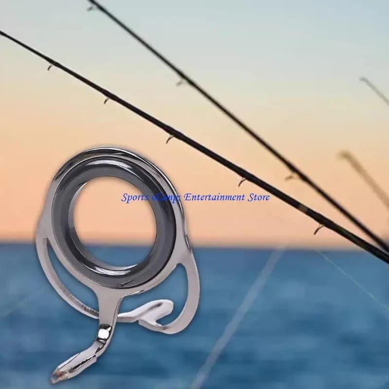 G7NF Anelli solidi da pesca Esche da pesca in mare in acciaio Connettori Anelli da jigging Girelle
