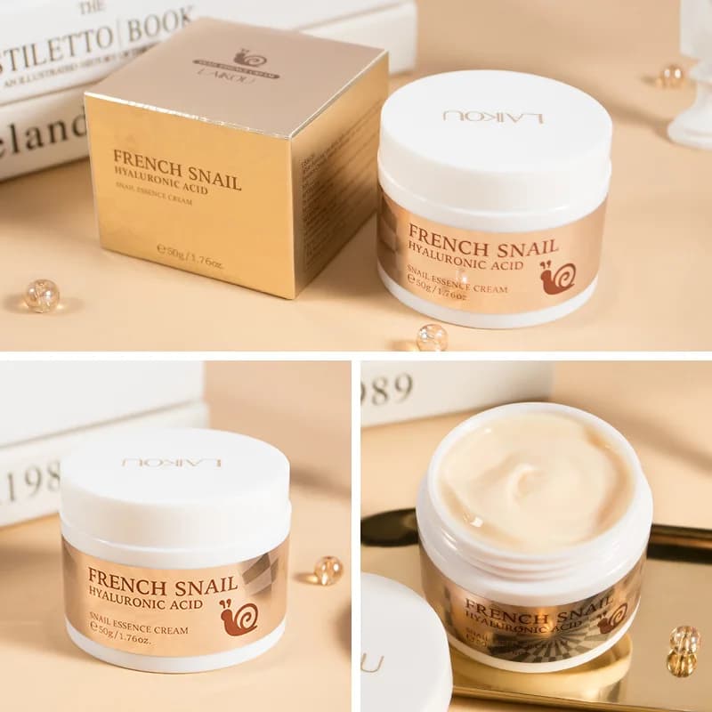 LAIKOU Lumaca Cream For Viso Hyaluronic Acid Hydrating Cream Rassodante Cream For Face Collagen Serum Nutrient Skin Care 50ML