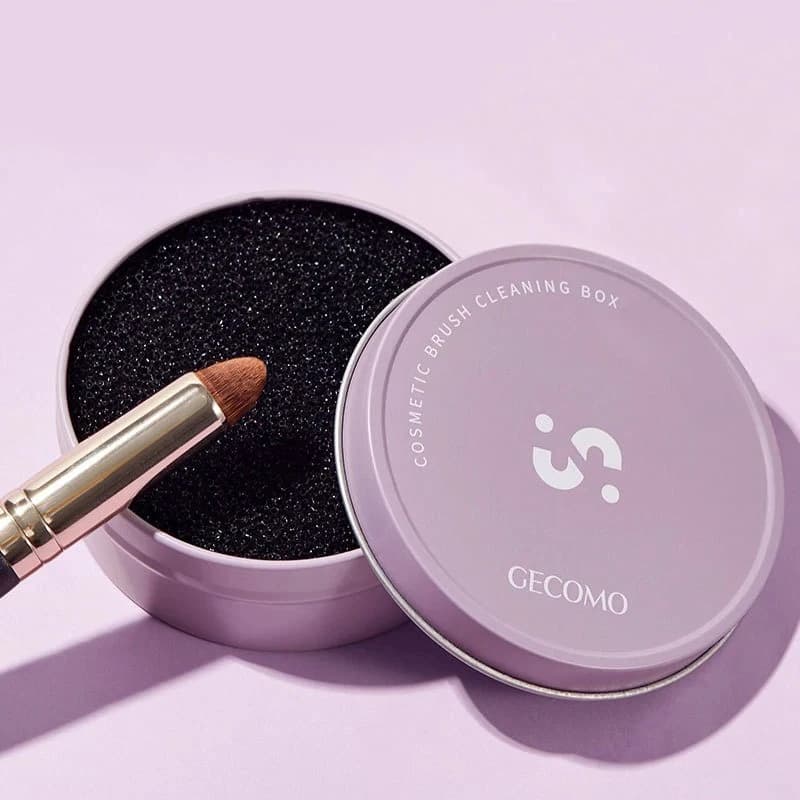 Makeup Brush Cleaning Box Quick Cleaning Sponge Shade Brushes Dry Cleansing Tool for Clean Powder Makeup Accessories