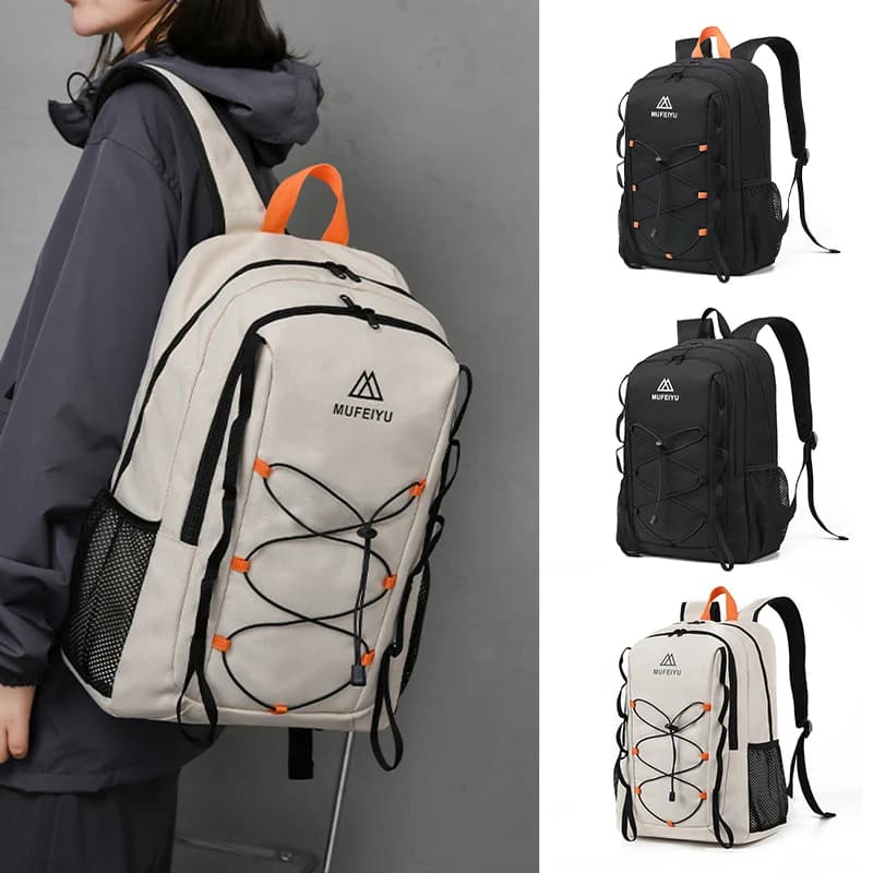 Zaino portaoggetti per casco da ciclismo Zaino leggero da viaggio Zaino da escursionismo all'aperto Zaino da arrampicata Zaino grande per studenti universitari Sac