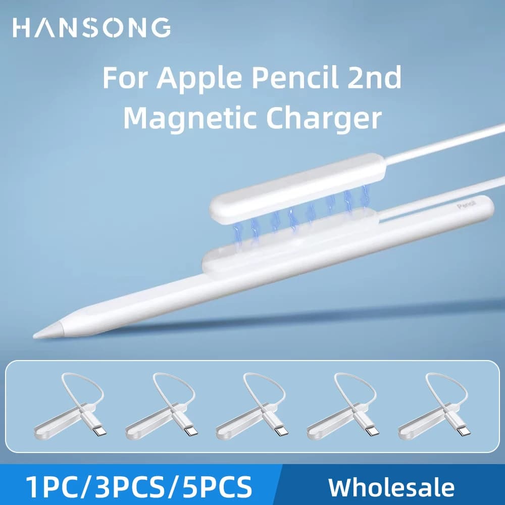 Wholesale For Apple Pencil 2nd Generations Wireless Charger For Magnetic Charging iPad Pencil Charger Apple Pencil Accessori