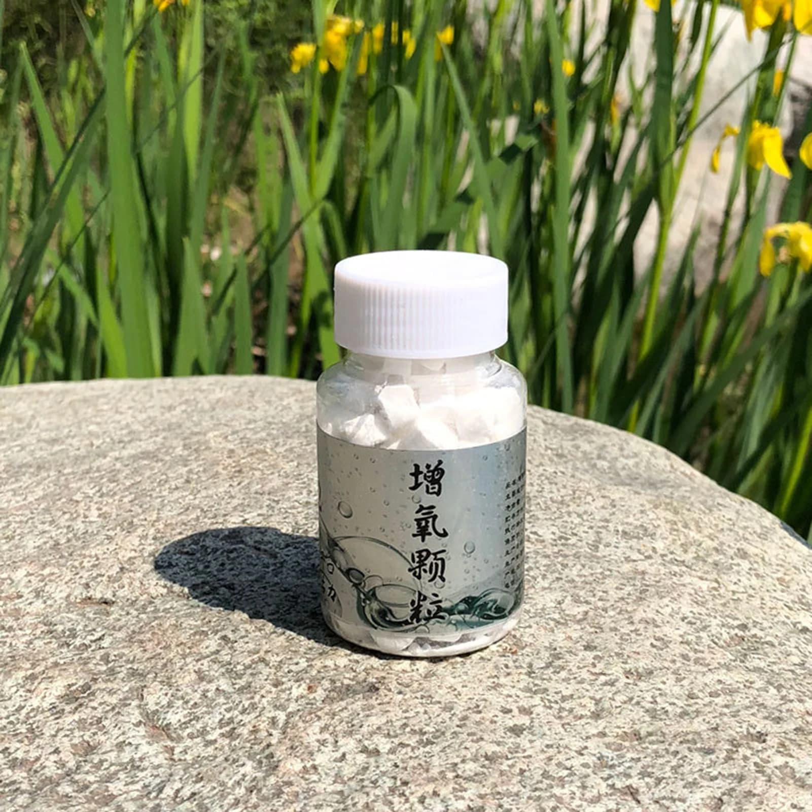 Pellet di Ossigeno per Pesci, Esca a Rilascio Continuo di Ossigeno, Alimento per Acquario, Laghetto, Esche da Pesca, Attrattivo, Alimentatore per Pesci