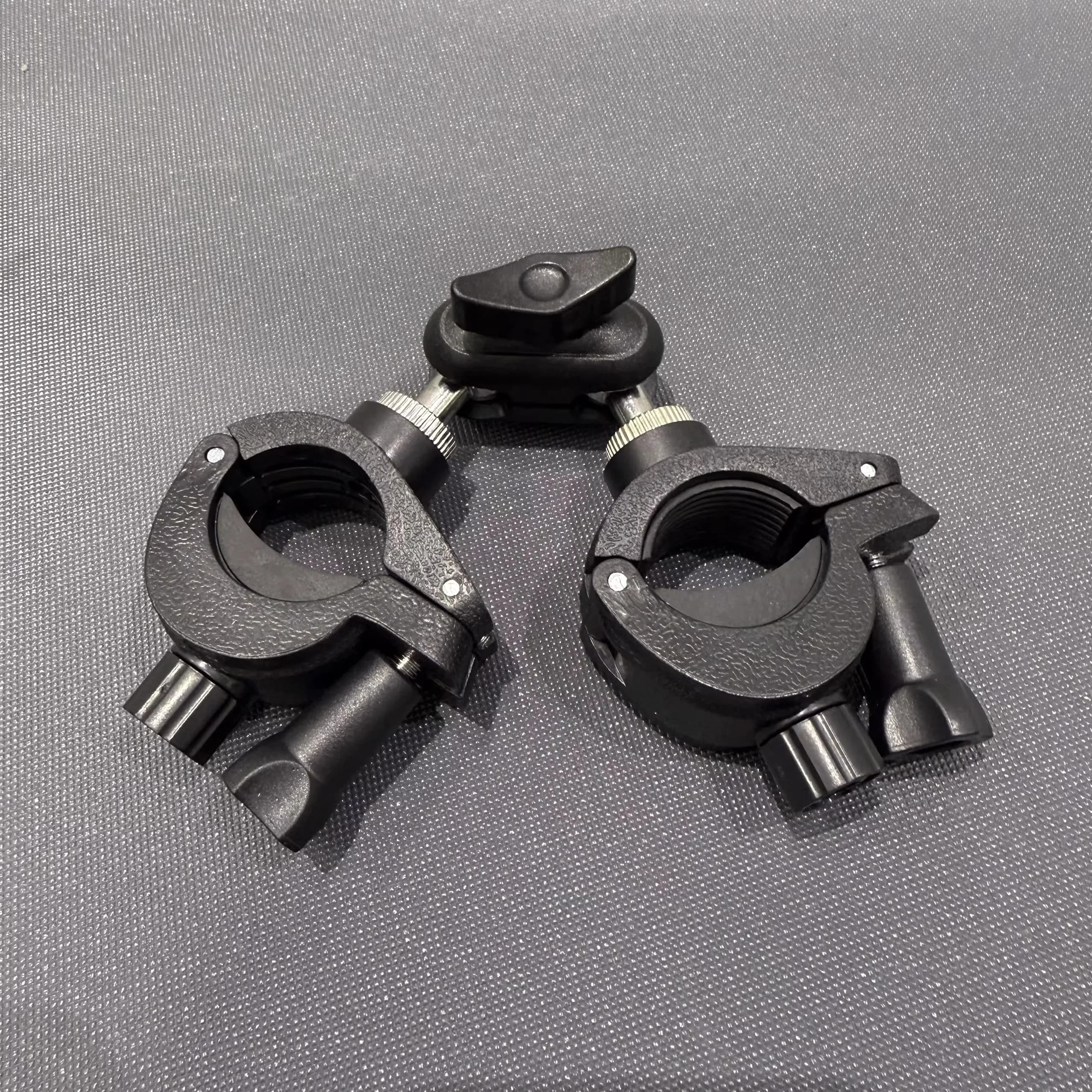360 Degree Round Tube Clamp Machine Position Multiple Tripod Fixed Buckle Bracket Clamp for Additional