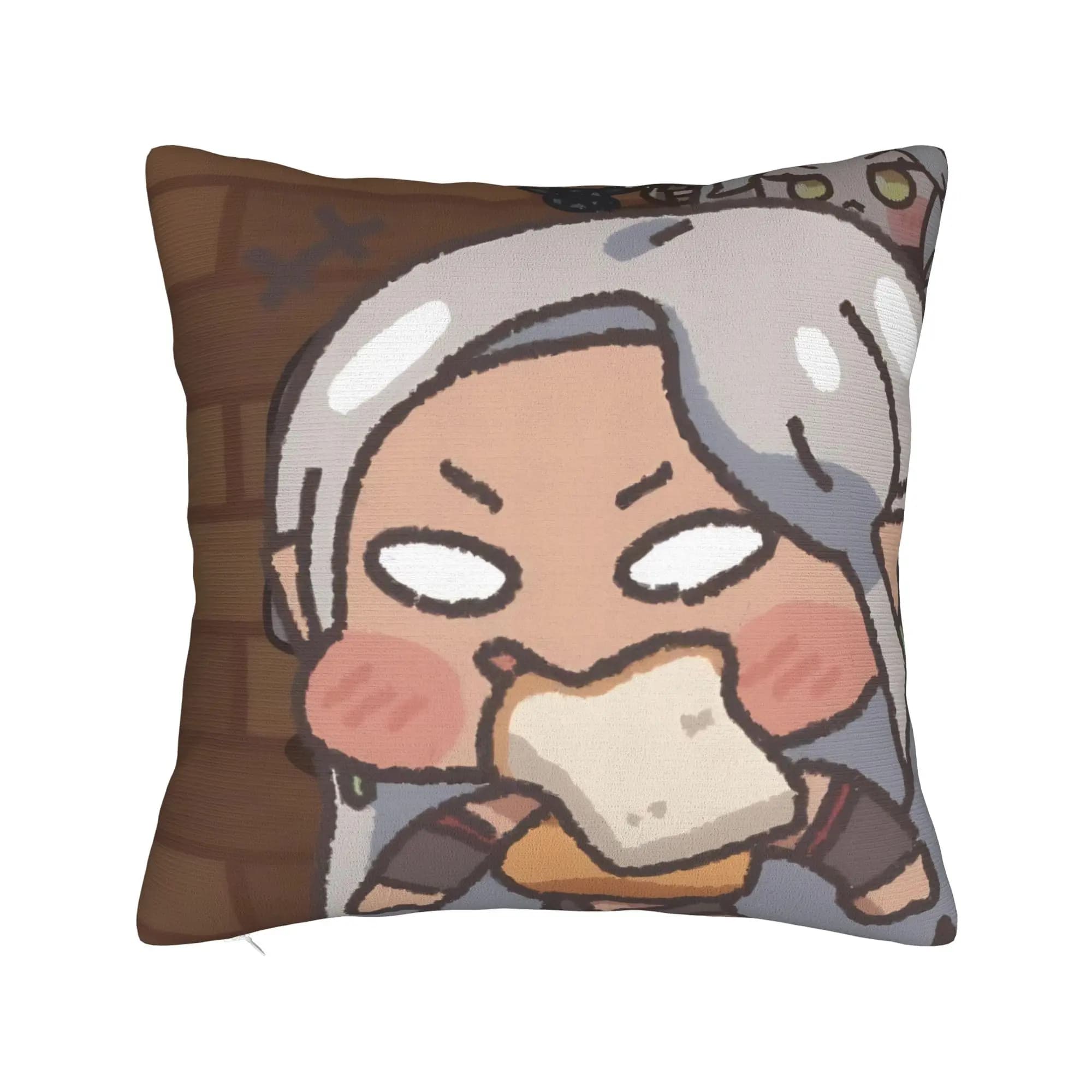 Fodere per cuscini decorativi Trickcal C-Chibi Go Games Stuff Seat, fodere per cuscini quadrati di diverse dimensioni