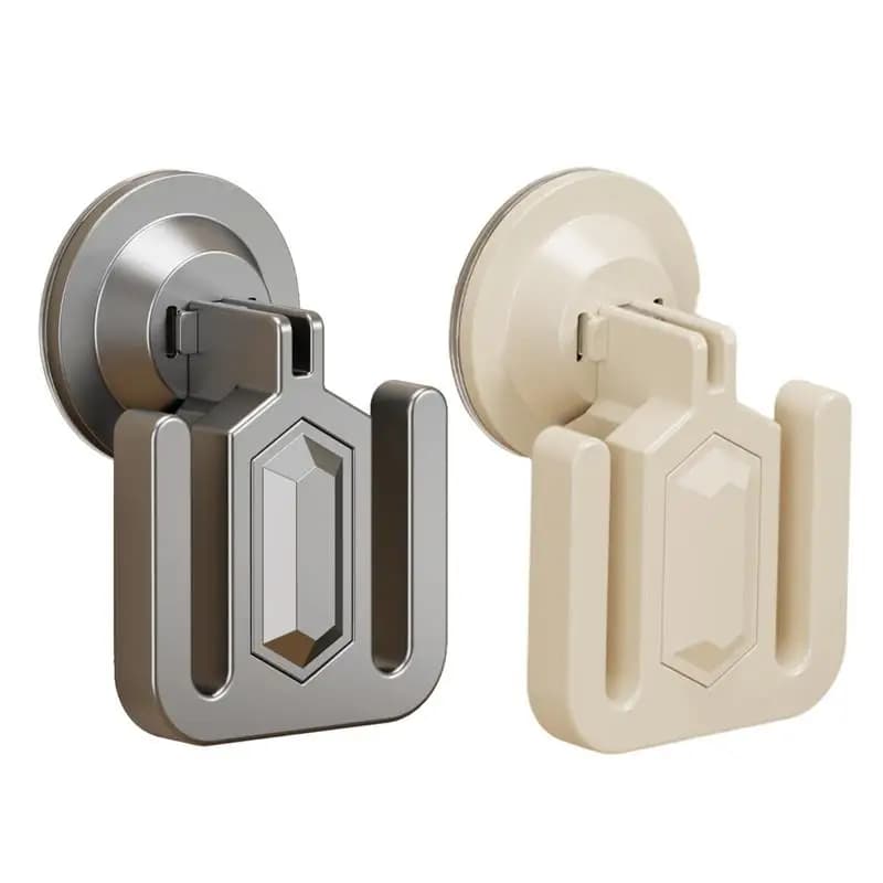 Porta pantofole senza punzonatura Porta pantofole con gancio Portaoggetti Pantofole Scolapiatti Appendiabiti a ventosa Organizzatore interno per bagno camera da letto