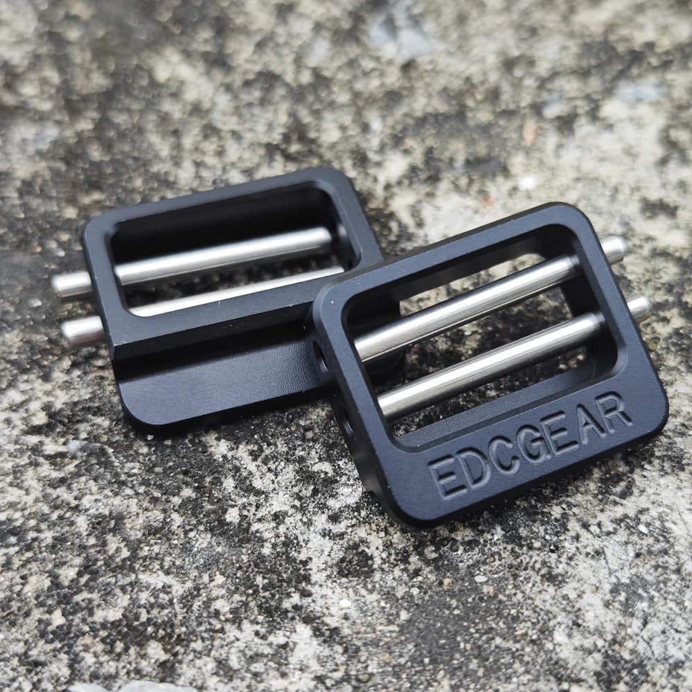 EDC Aluminum Alloy Button Men‘s Belt Multi-functional Outdoor EDC Tools