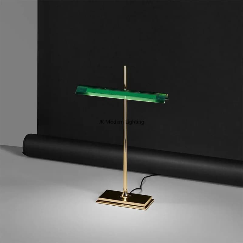 2026 Nordic Designer Goldman Retro LED Table Lamp Bedroom Bedside Living Room Hotel Decoration Minimalism Desk Stand Lighting