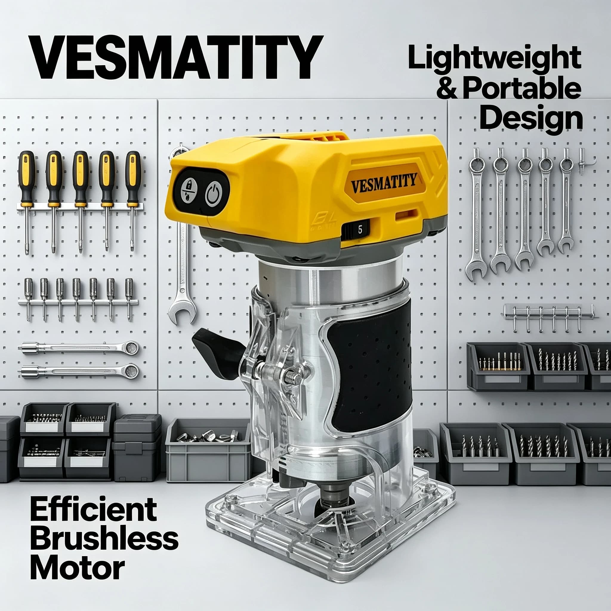 Vesmatity Cordless Brushless Angle Grinder Cutter Electric Wrench Polisher Air Pump Heat Gun Multi Tool Pro Max Use