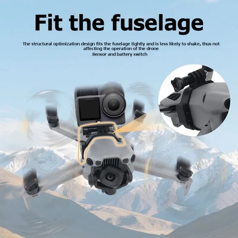 Staffa di espansione superiore a sgancio rapido intelligente per il drone DJI MINI 5Pro