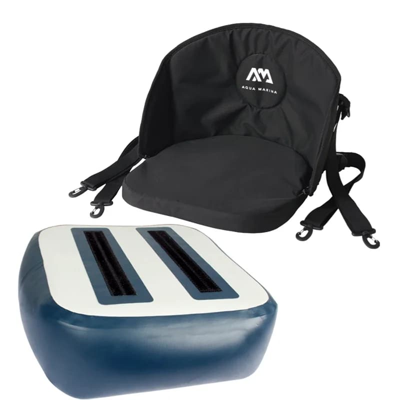 high back rest kayak seat spongy cushion inflatable canoe inflatable boat sup board stand up paddle AQUA MARINA kayak accessory