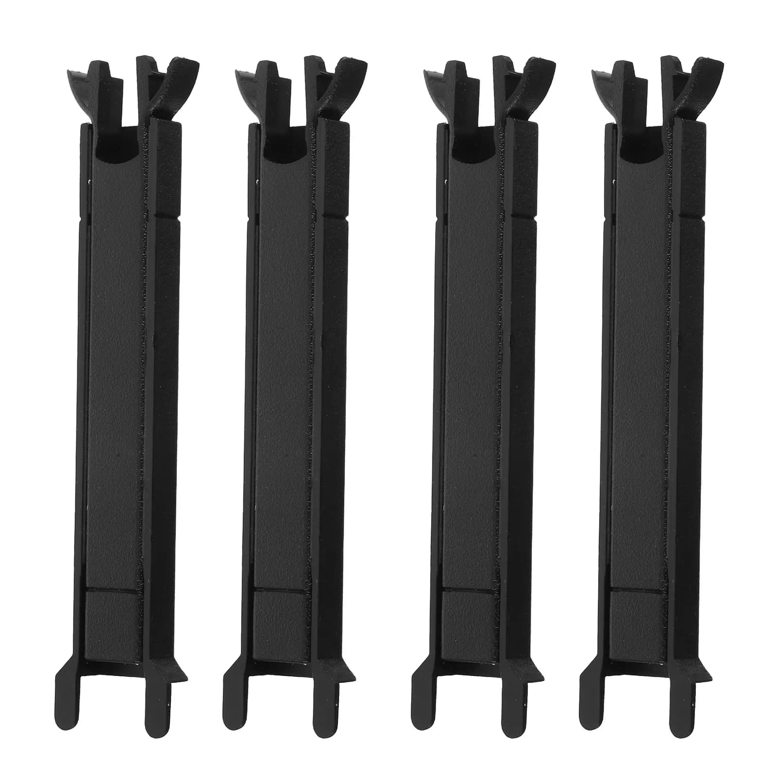 4Pcs Car Wire Sleeve Split Design Automotive Cable Management Duct for Dash Cam GPS Installation Dust Resistant Wire Organizer