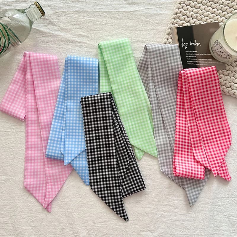 Women's Scarf Silk Scarf Fashion Hair Printer Foulard Bag Scarves Neck Handkerchief Small Handbag Women's Wrap