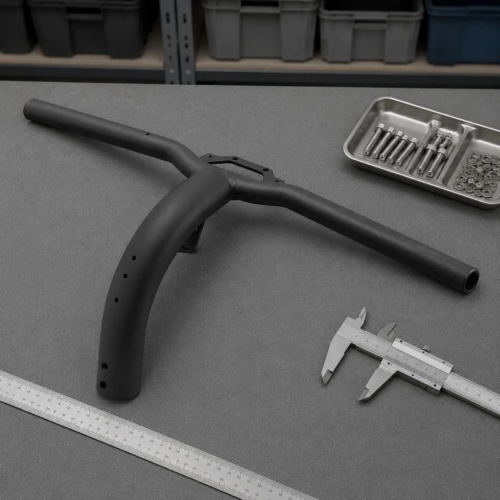 Electric Scooter Handlebar Assembly Aluminium Alloy Scooter Handlebar Post Mobility Part Compatible Replacement Easy