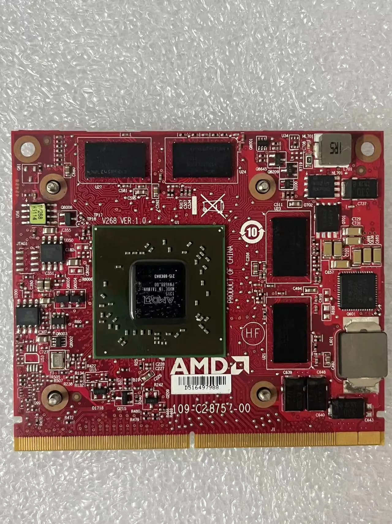 Tarjeta grafica Originale HD7650A HD 7650A HD7650 215- 0803043 per HP, 2 GB, DDR3, VGA, 109-C28857-00, prueba de 100%, 215- 0803043