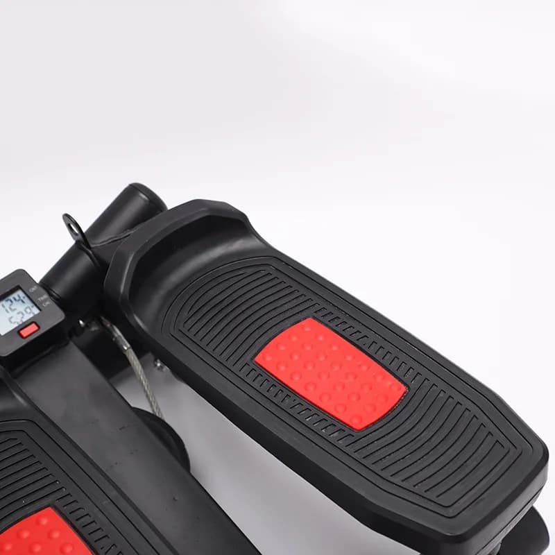 New Aerobic Stepper for Home Fitness, Treadmill Mini with Resistance Bands