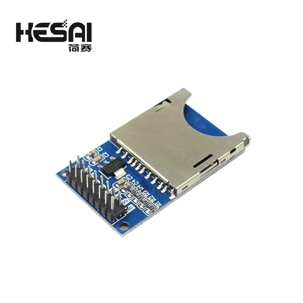 Modulo di lettura e scrittura modulo scheda SD Slot Socket Reader ARM MCU per arduino Kit fai da te