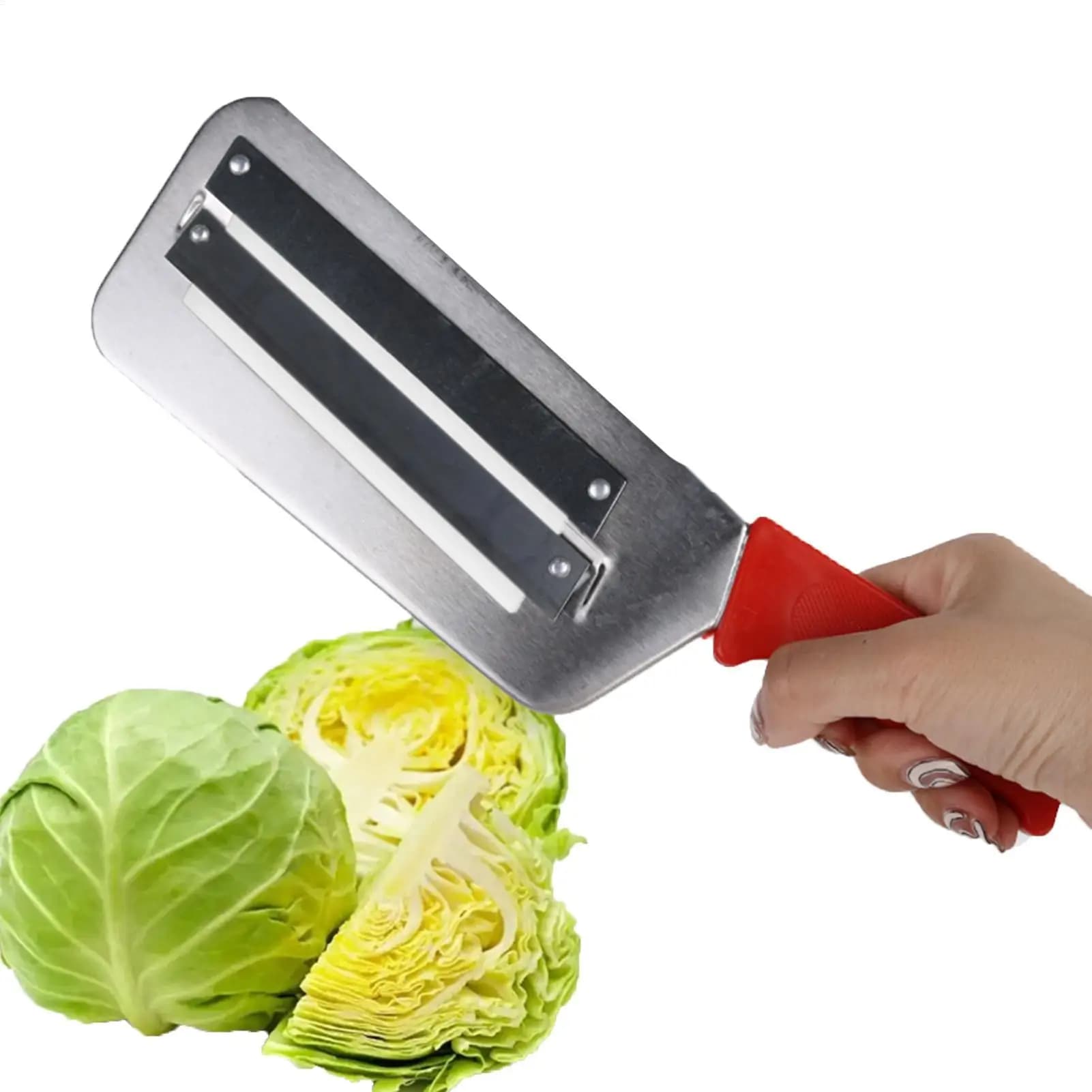 Coltello Multifunzionale da Cucina per Tagliare Cavoli, Lama in Acciaio Inossidabile Adatta per Tagliare Cavoli e Verdure